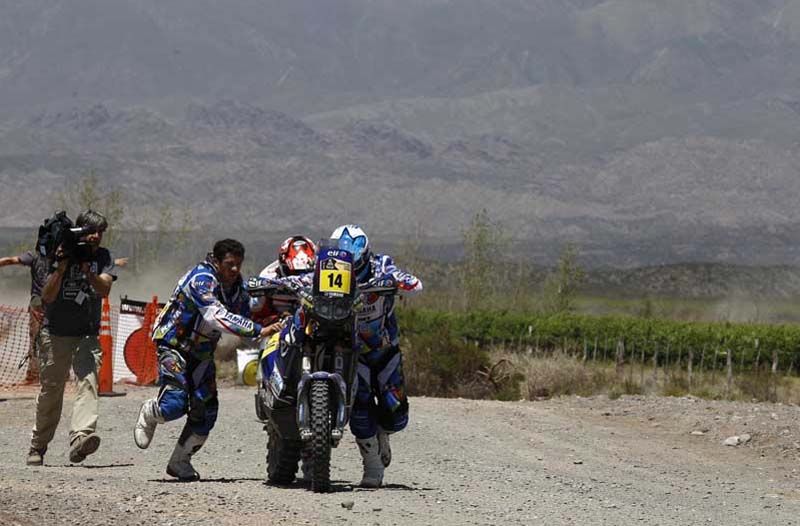 Dakar 2012. Etapa 3. David Casteu