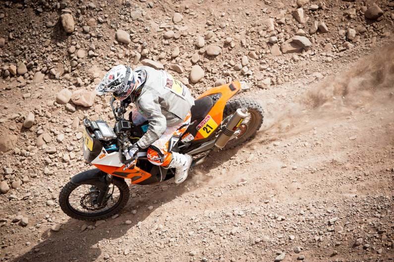 Dakar 2012. Etapa 4. Johnny Aubert