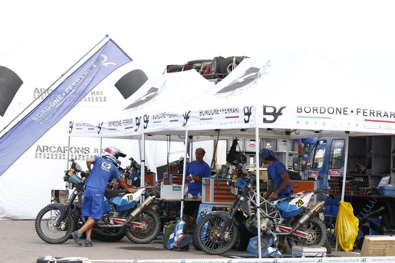 Dakar 2012. Etapa 4. Bordone Ferrari