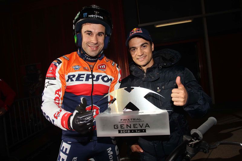 Toni Bou y Dani Pedrosa