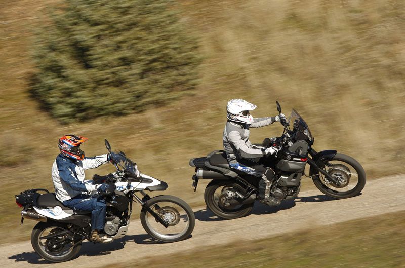 BMW G 650 GS Sertao y Yamaha XT 600Z Tenere