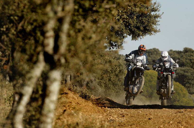 BMW G 650 GS Sertao y Yamaha XT 600Z Tenere