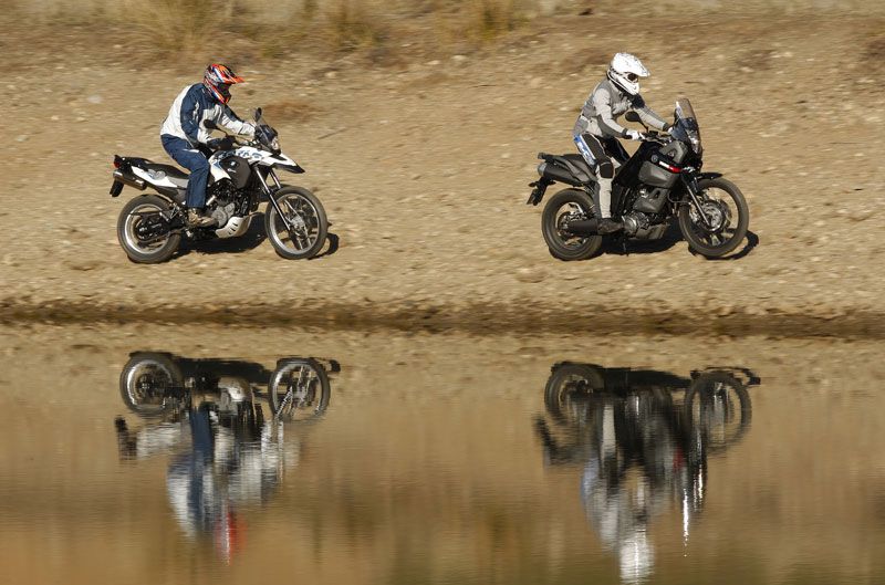 BMW G 650 GS Sertao y Yamaha XT 600Z Tenere