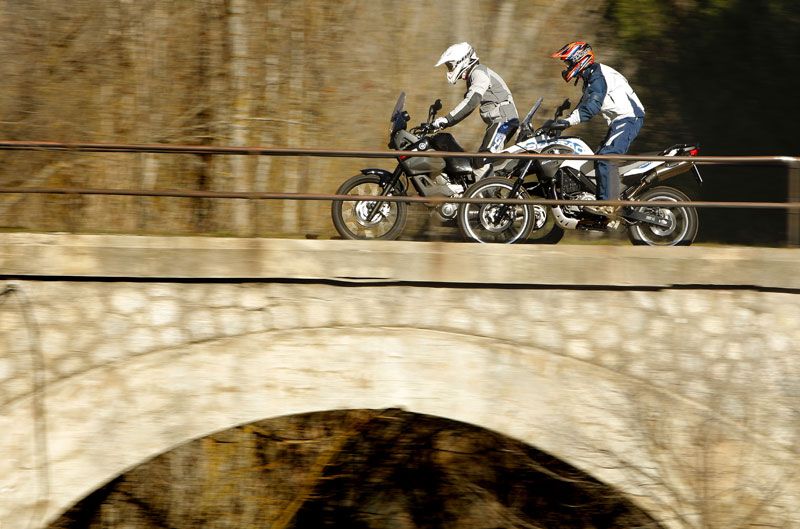 BMW G 650 GS Sertao y Yamaha XT 600Z Tenere