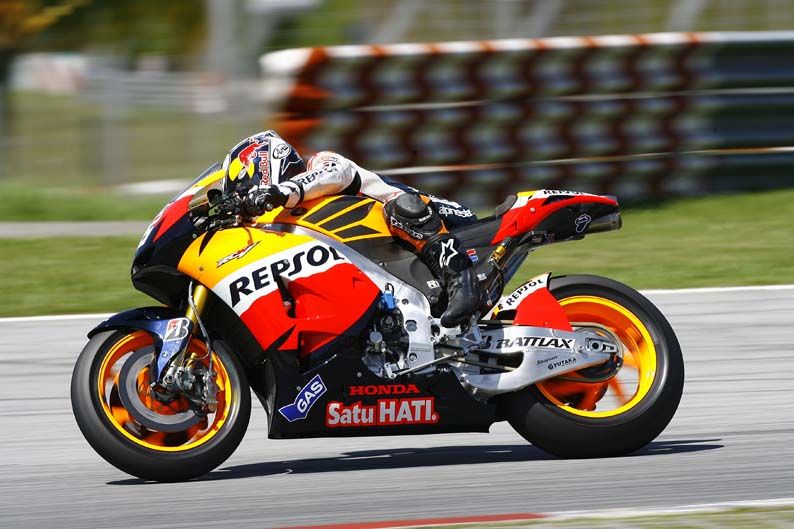MotoGP. Sepang. Pretemporada 2012