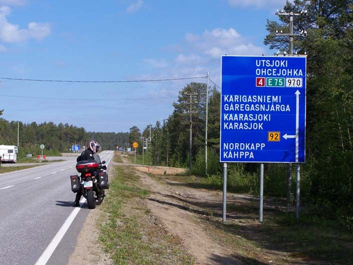 Turismo Cabo Norte en moto