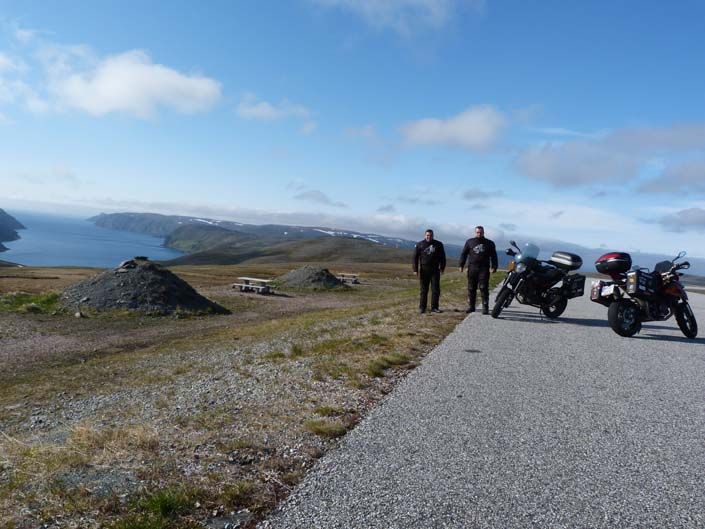 Turismo Cabo Norte en moto