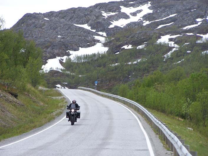 Turismo Cabo Norte en moto