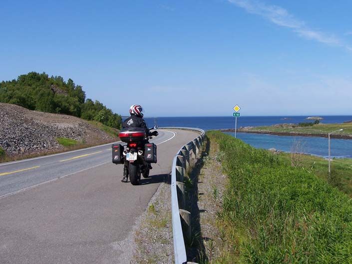 Turismo Cabo Norte en moto