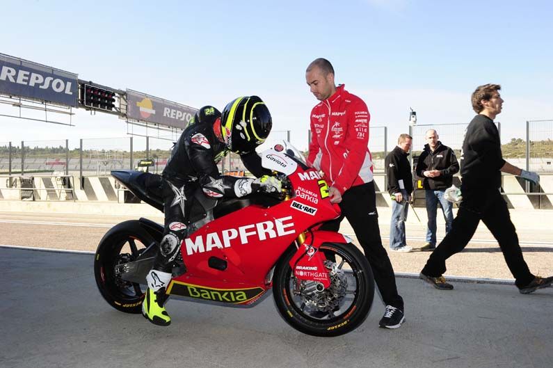 Entrenamientos Moto2 y Moto3 en Valencia