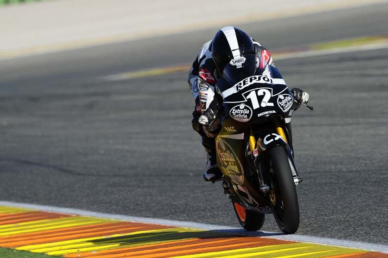 Entrenamientos Moto2 y Moto3 en Valencia