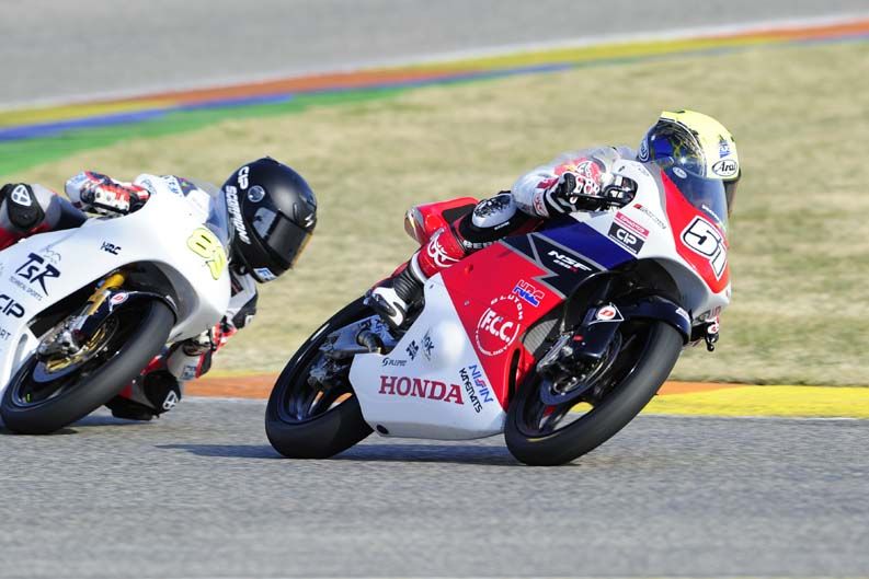 Entrenamientos Moto2 y Moto3 en Valencia