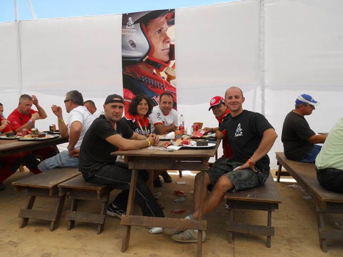 Dakar 2012. Paco Martínez. Kawasaki