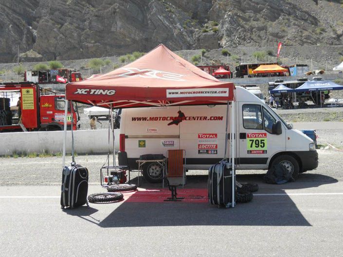 Dakar 2012. Paco Martínez. Kawasaki
