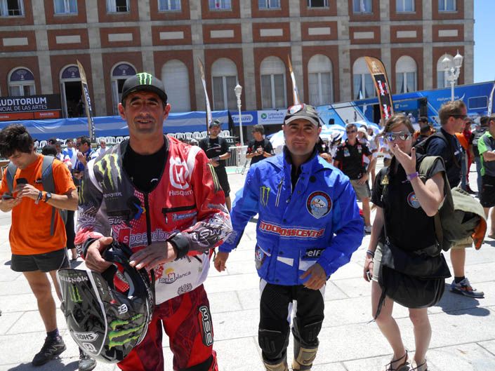 Dakar 2012. Paco Martínez. Kawasaki