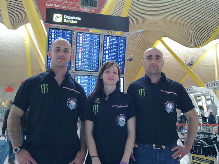 Dakar 2012. Paco Martínez. Kawasaki