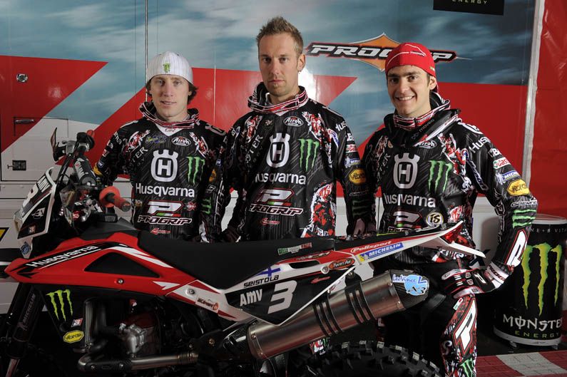 Equipo Husqvarna 2012 enduro motocross