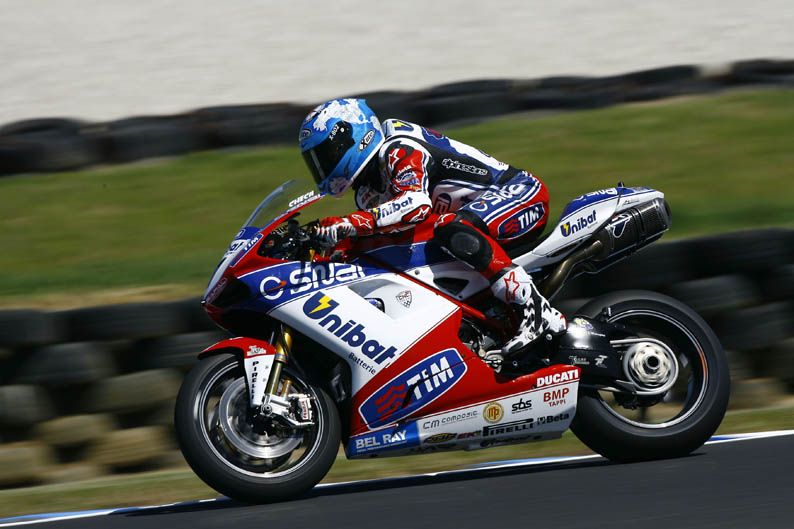 Entrenamientos de Superbike en Phillip Island 2012