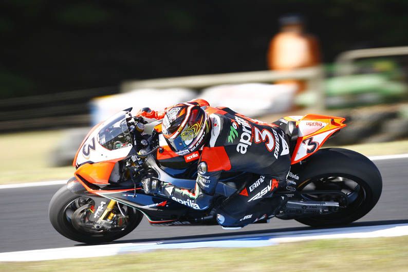 Entrenamientos de Superbike en Phillip Island 2012