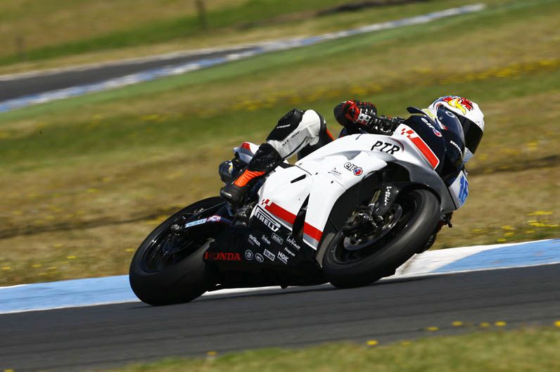 Entrenamientos de Superbike en Phillip Island 2012