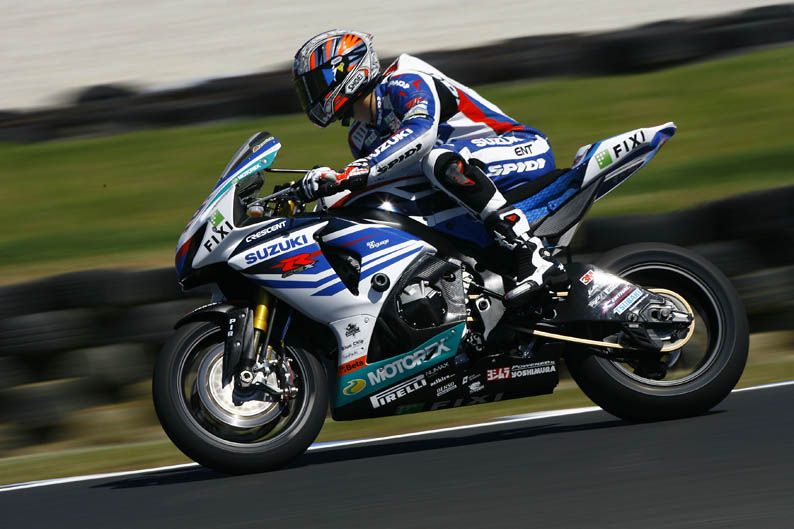 Entrenamientos de Superbike en Phillip Island 2012