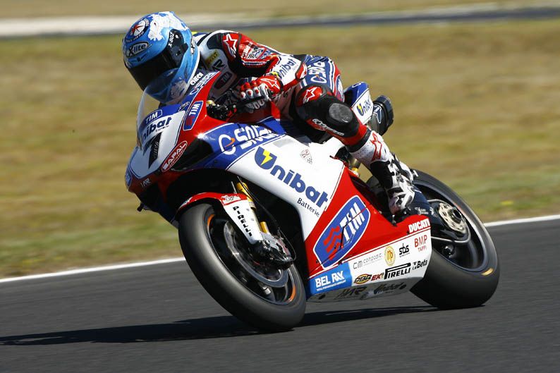 Entrenamientos de Superbike en Phillip Island 2012