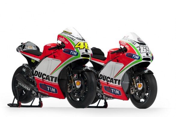 Presentación Ducati Desmosedici GP12