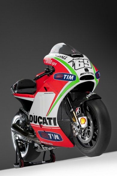 Presentación Ducati Desmosedici GP12