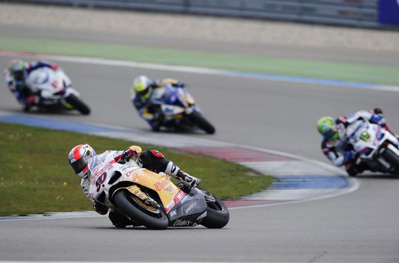 Guintoli. Mundial SBK Assen 2012.
