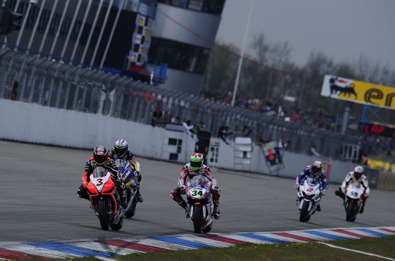 Biaggi. Mundial SBK Assen 2012.
