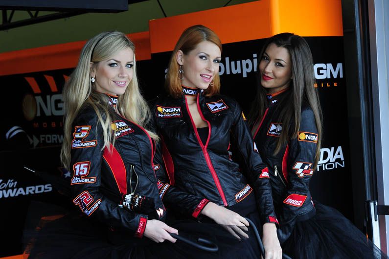 Las chicas del GP de España de MotoGP