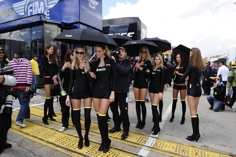 Las chicas del GP de España de MotoGP