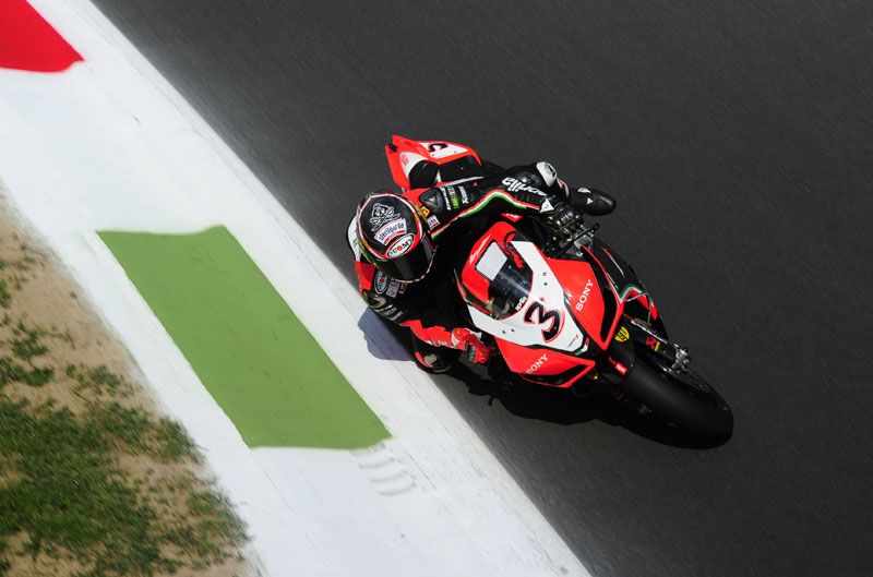 Biaggi. Mundial SBK Monza 2012