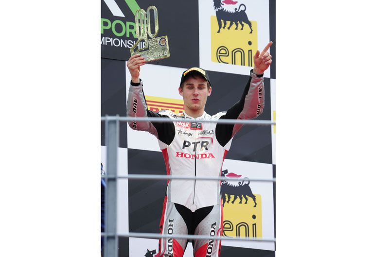 Cluzel, ganador en SSP. Monza 2012