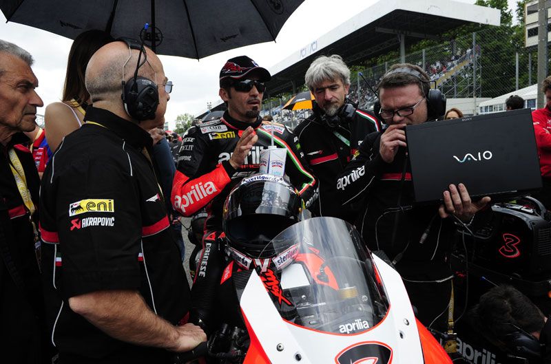 Biaggi. Mundial SBK Monza 2012