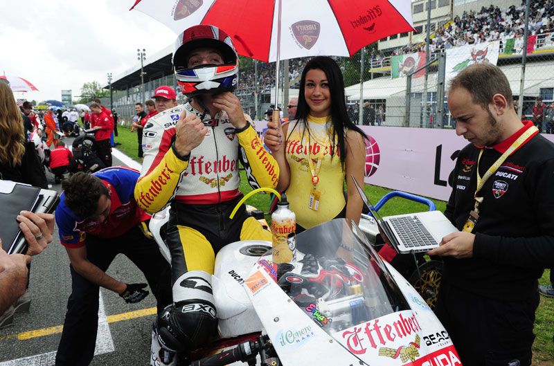 Guintoli. Mundial SBK Monza 2012