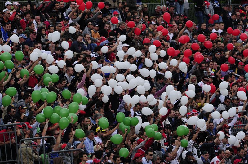El público en Monza
