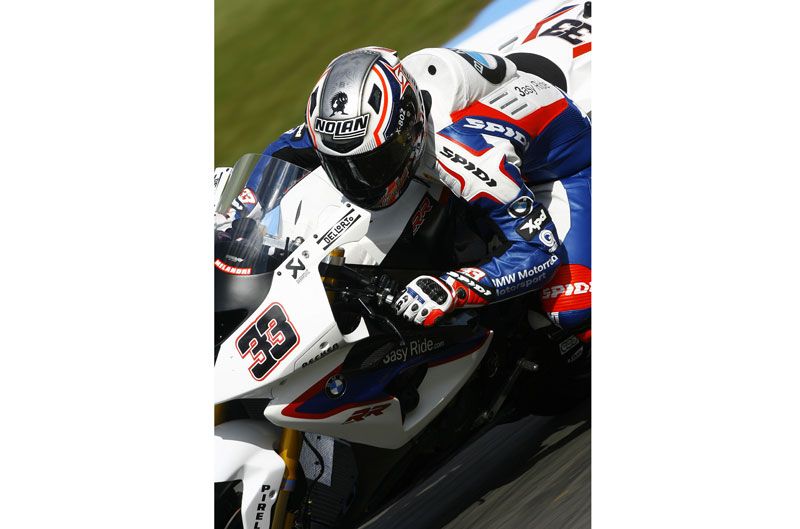 Melandri. Mundial SBK Donington 2012