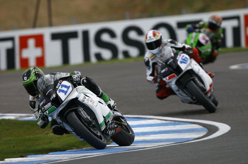 Lowes y Cluzel. Carrera SSP Donington 2012