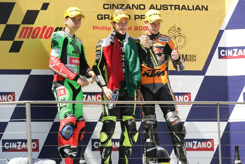 Casey Stoner. KTM. 2004