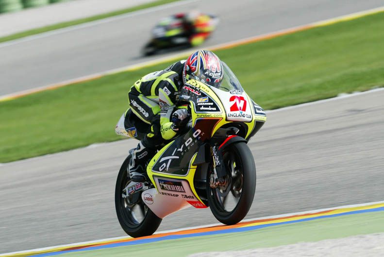 Casey Stoner. Aprilia. 2003