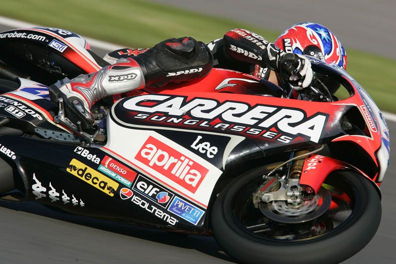 Casey Stoner. Aprilia. 2005