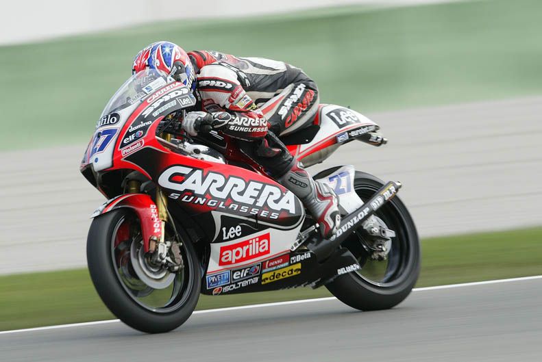 Casey Stoner. Aprilia. 2005