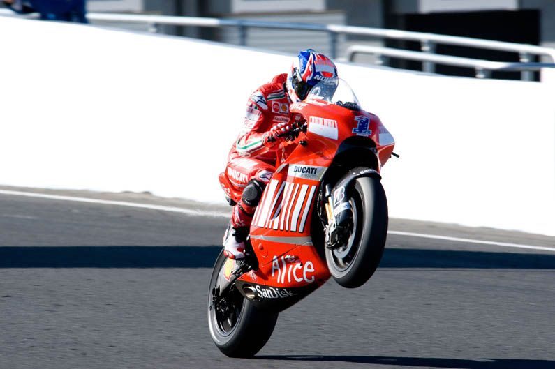 Casey Stoner. Ducati. 2008