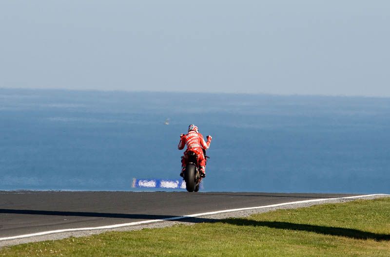 Casey Stoner. Ducati. 2008