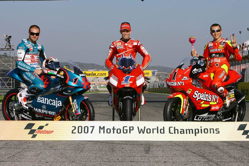 Casey Stoner. Ducati. 2007