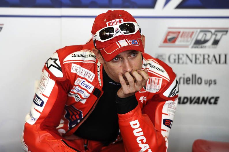Casey Stoner. Ducati. 2010