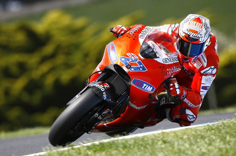 Casey Stoner. Ducati. 2010