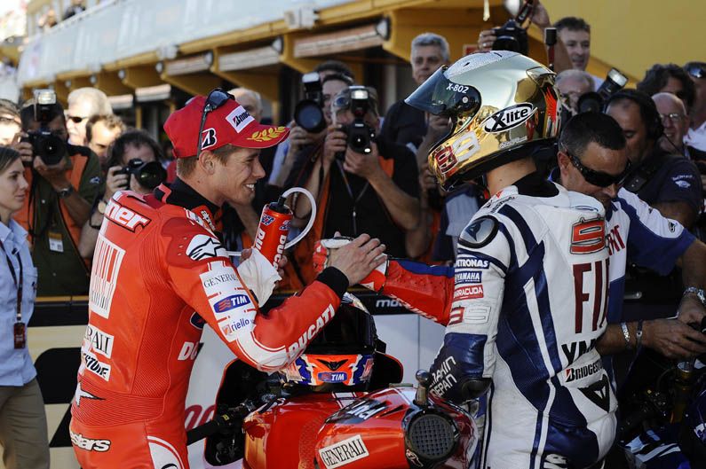 Casey Stoner. Ducati. 2010