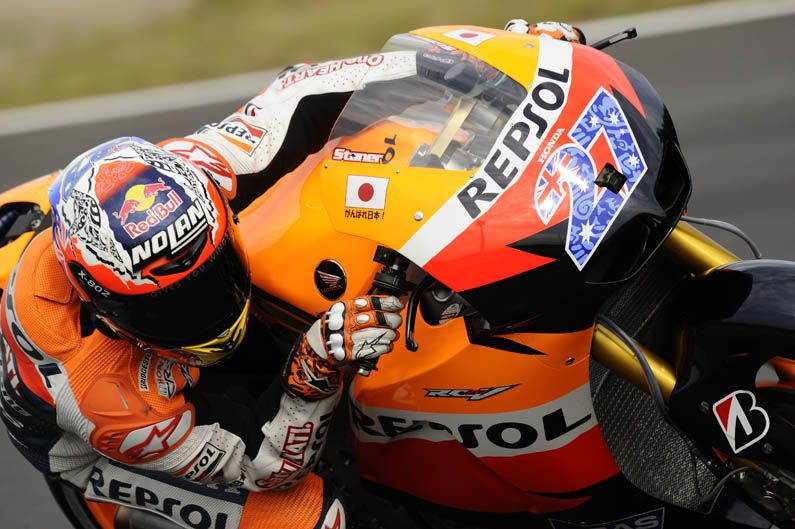 Casey Stoner. Honda. 2011